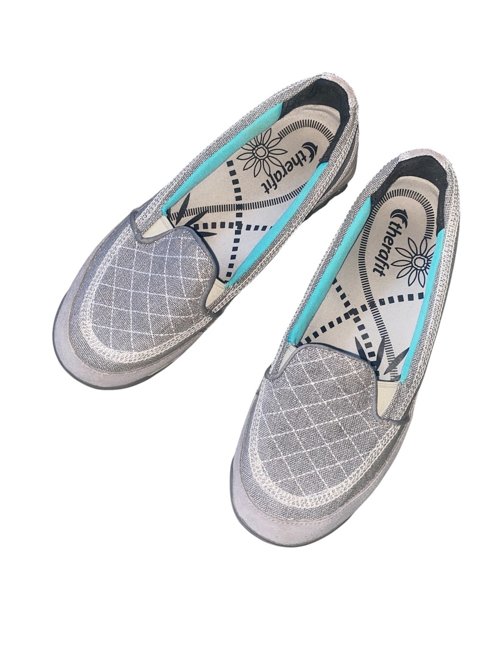 Therafit women's slip-on comfort walking shoes. New. SZ 8